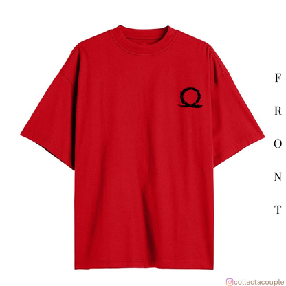 God of War: Kratos Oversized Unisex T-shirt (front and back print)