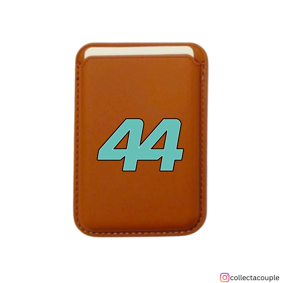 Lewis Hamilton: 44 Mercedes Logo Magsafe Wallet