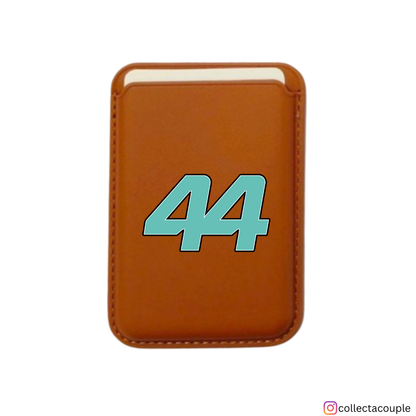 Lewis Hamilton: 44 Mercedes Logo Magsafe Wallet