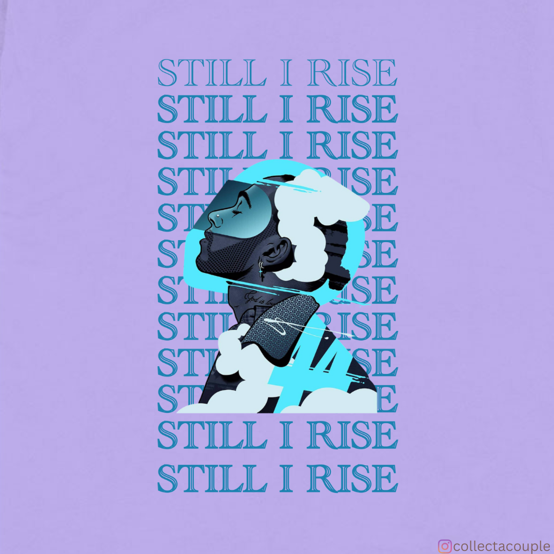Lewis Hamilton: Still I Rise Oversized Unisex T-shirt (front and back print)