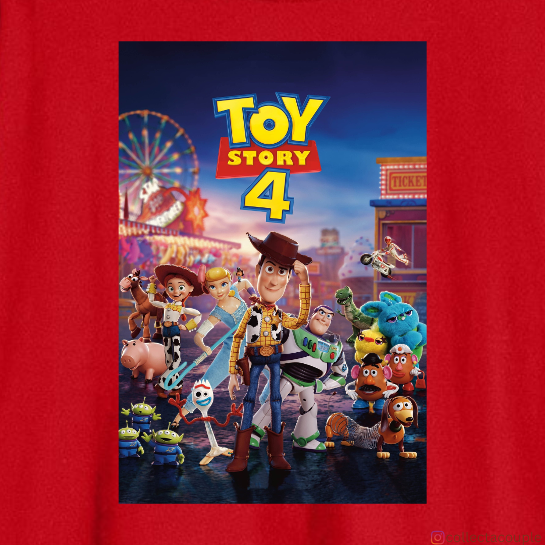 Toy Story: Part 4 Oversized Unisex T-shirt (front and back print)
