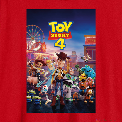 Toy Story: Part 4 Oversized Unisex T-shirt (front and back print)