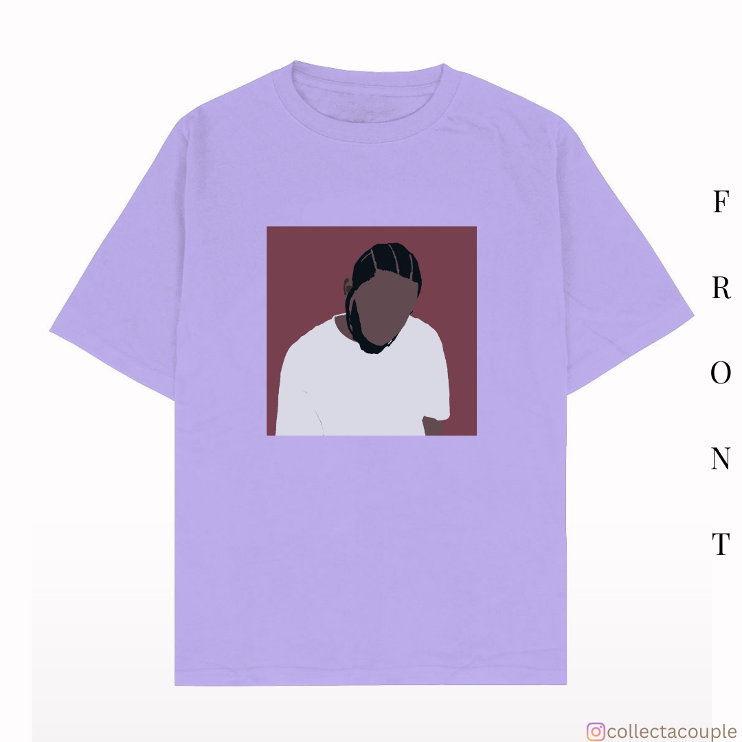 Kendrick Lamar: Damn Illustrated Oversized Unisex T-shirt