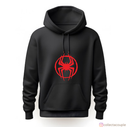 Spider-Man Into The Spiderverse: Miles Morales Logo Unisex Hoodie