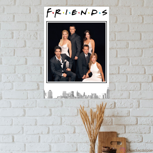 Friends: Cast Collage (1) Poster