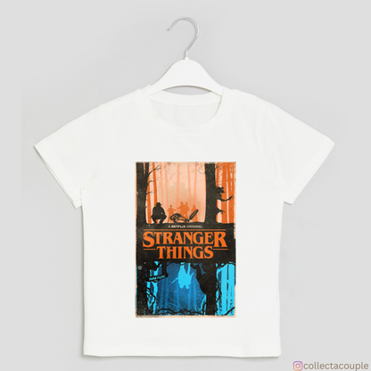 Stranger Things: Upside Down Illustration Unisex T-shirt