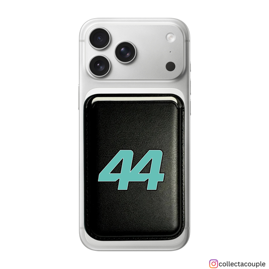 Lewis Hamilton: 44 Mercedes Logo Magsafe Wallet
