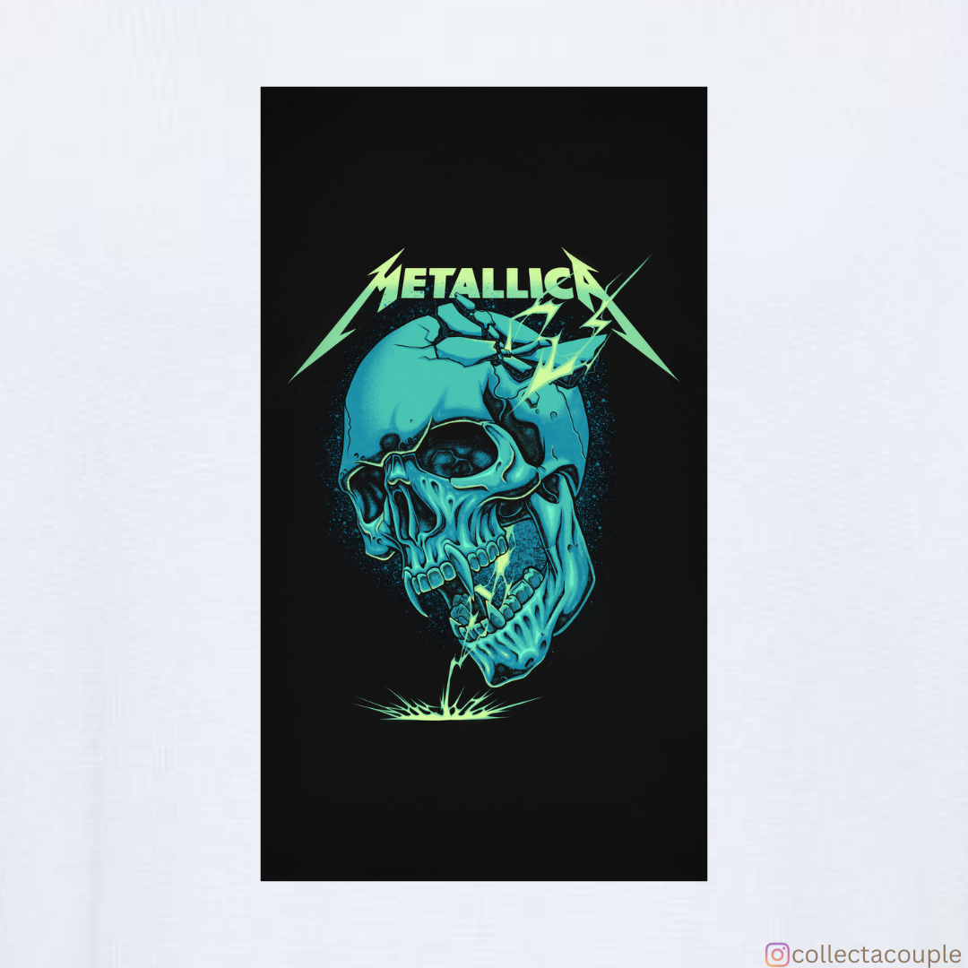 Metallica: Oversized Unisex T-shirt (front and back print)