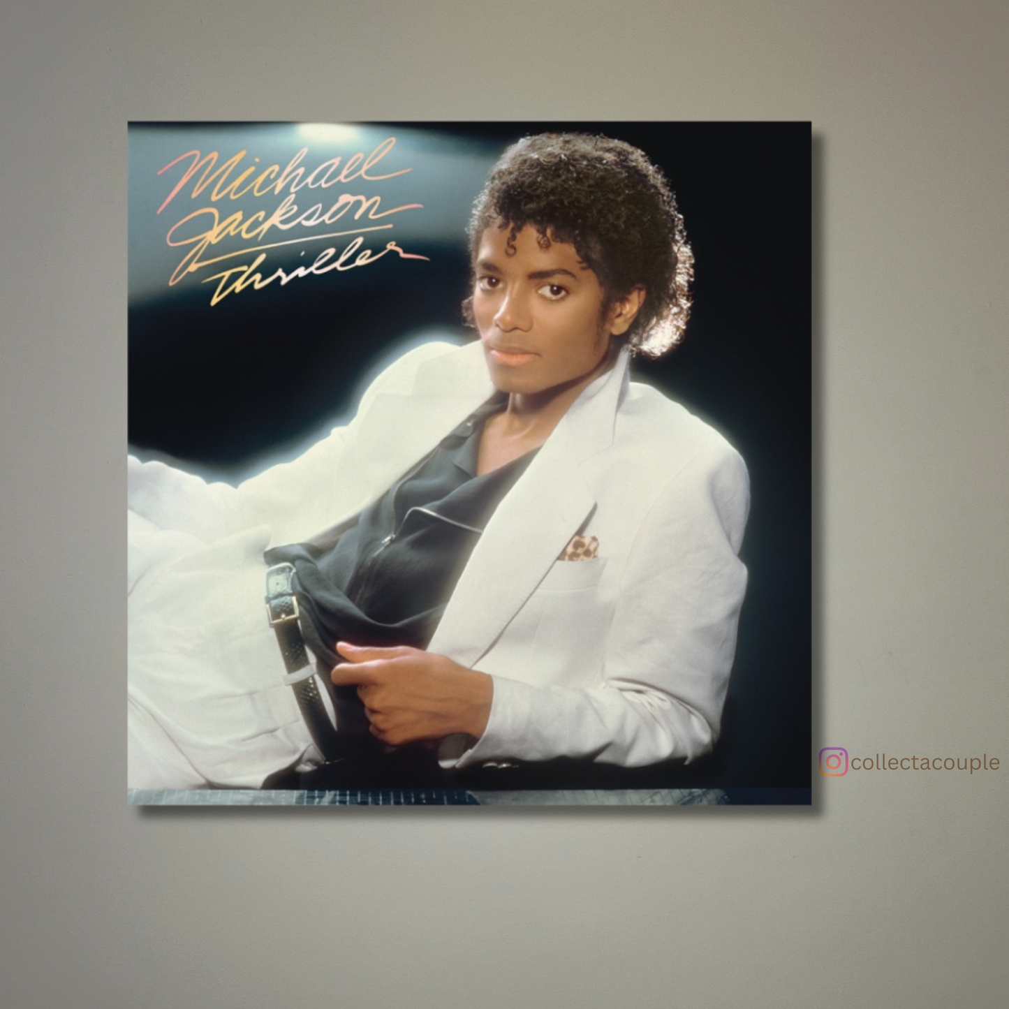 Michael Jackson: Thriller Album Cover Hardboard Poster