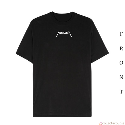 Metallica: Oversized Unisex T-shirt (front and back print)