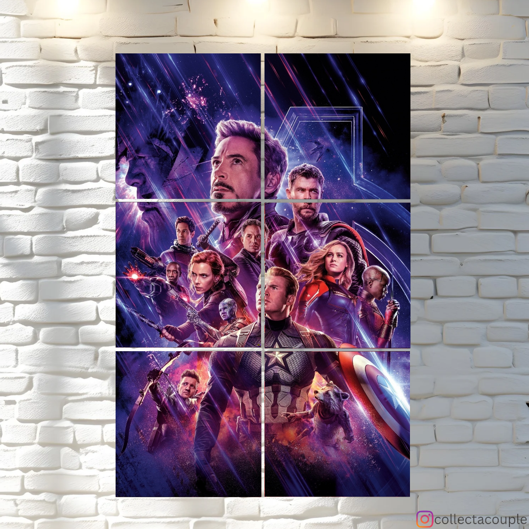 Avengers: Endgame Fandom Puzzle Board Wall Art