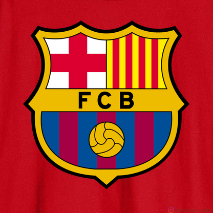 FC Barcelona: Logo Oversized Unisex T-shirt