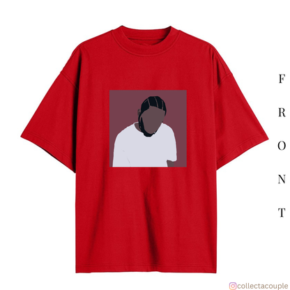 Kendrick Lamar: Damn Illustrated Oversized Unisex T-shirt