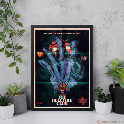 Stranger Things: The Hellfire Club Framed Poster