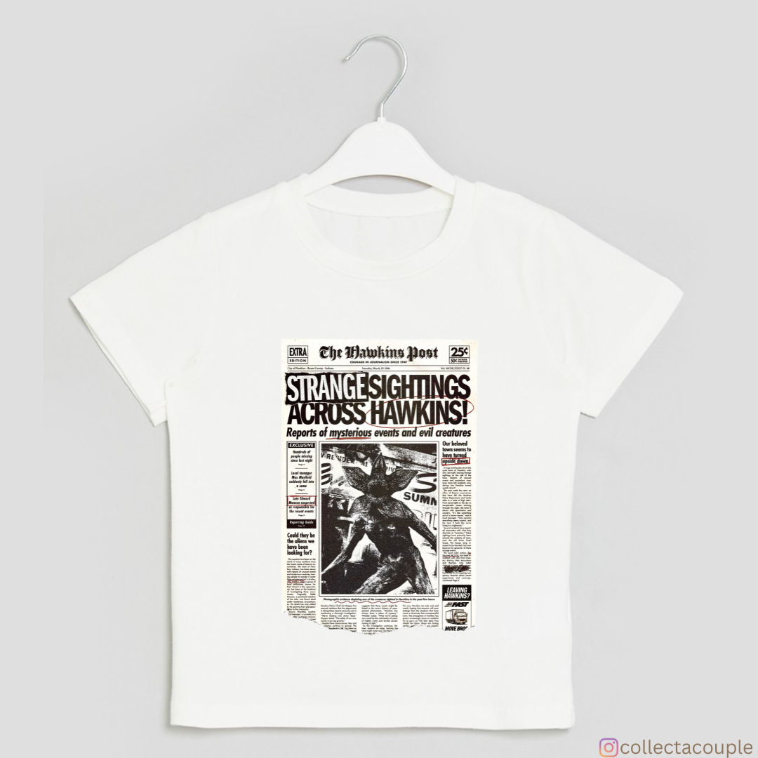 Stranger Things: The Hawkins Post Unisex T-shirt
