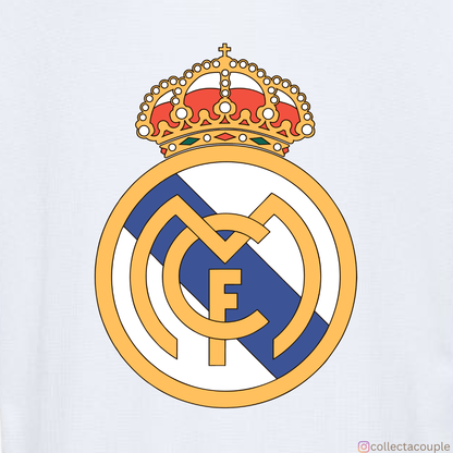 Real Madrid: Logo Oversized Unisex T-shirt