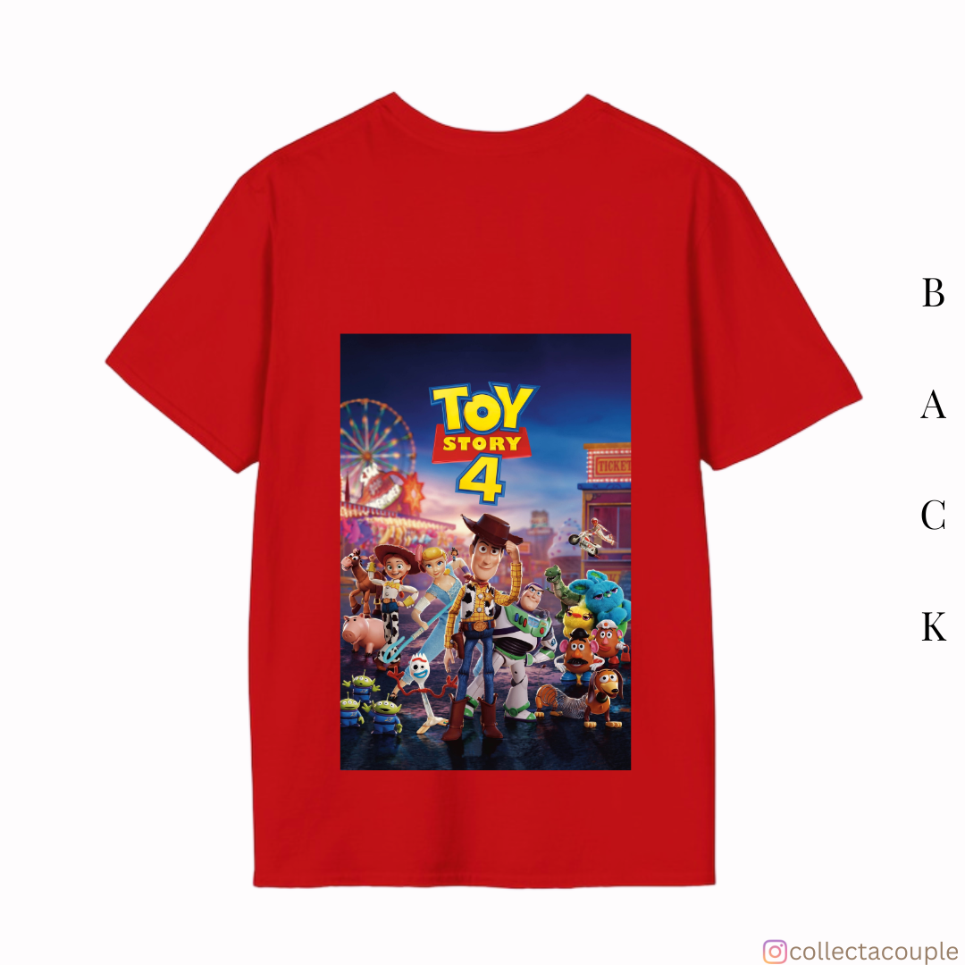 Toy Story: Part 4 Oversized Unisex T-shirt (front and back print)