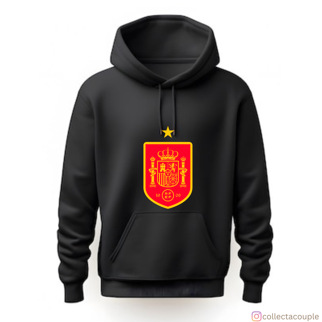 Spain National Football Team: Logo Unisex Hoodie
