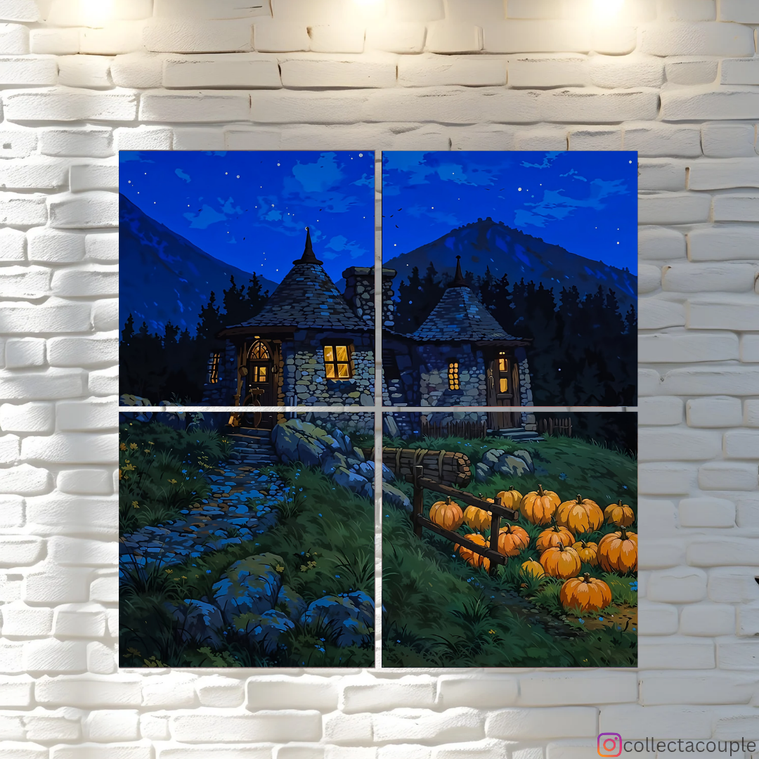 Harry Potter: Hagrid's Hut Fandom Puzzle Board Wall Art