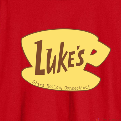 Gilmore Girls: Illustrated Rory & Lorelai Oversized Unisex T-shirt (front and back print)