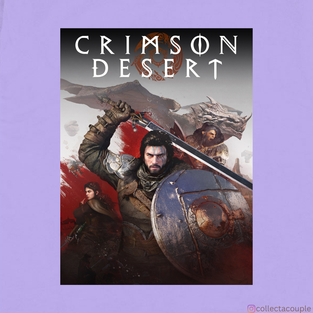 Crimson Desert: Kliff Oversized Unisex T-shirt (front and back print)