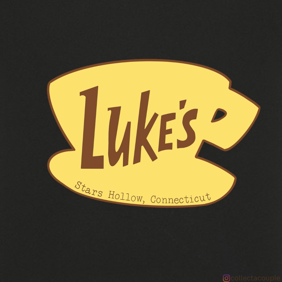 Gilmore Girls: Illustrated Rory & Lorelai Oversized Unisex T-shirt (front and back print)