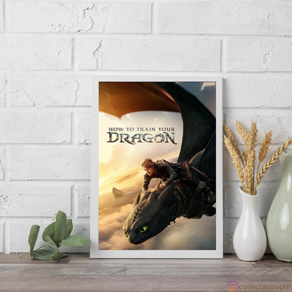 How to Train Your Dragon: Live Action Framed Poster