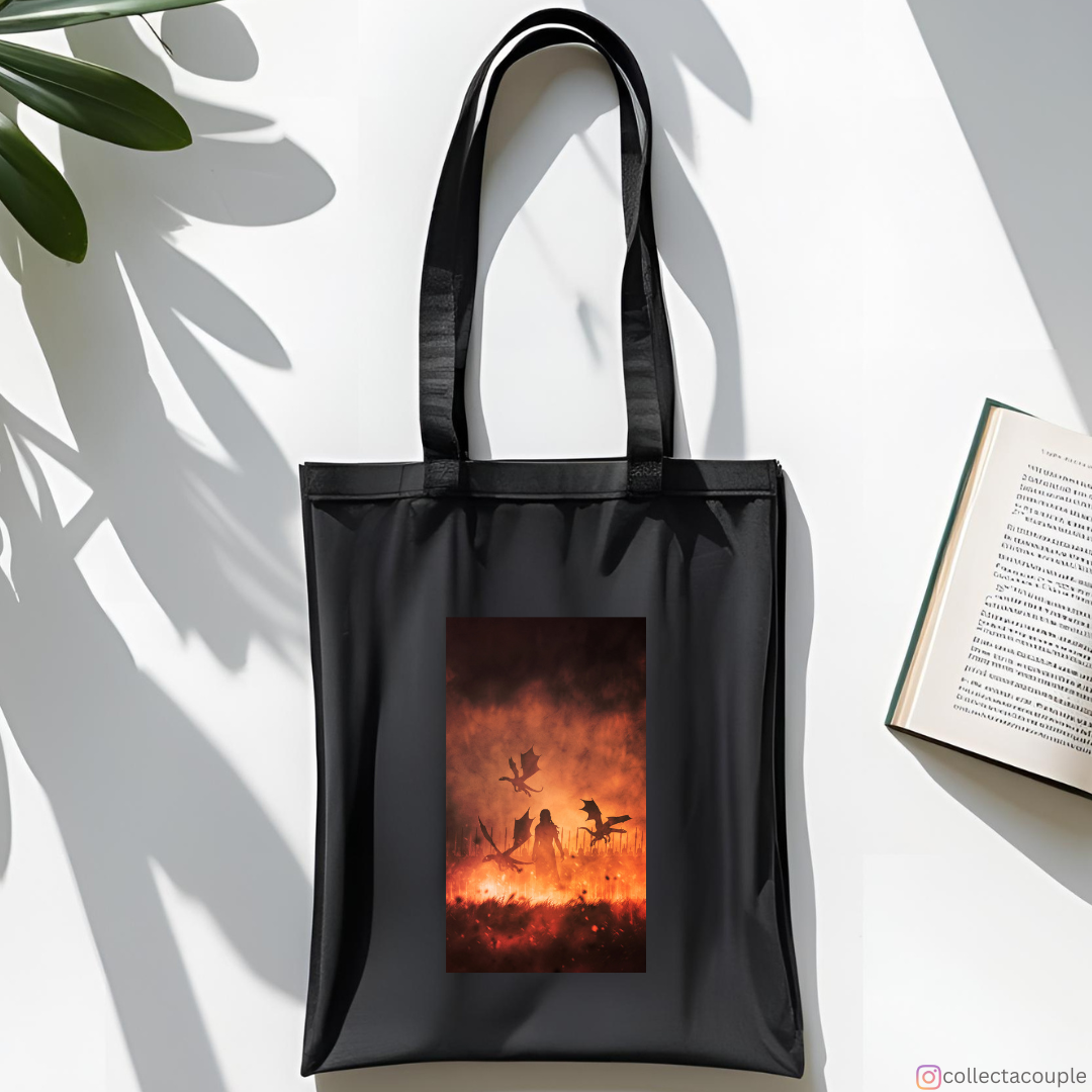 Game of Thrones: Daenerys Targaryen Dragons Birth Tote Bag