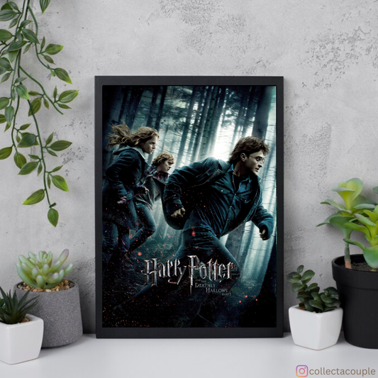Harry Potter: Deathly Hallows Part 1 Framed Poster