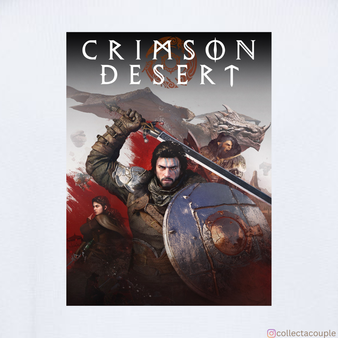 Crimson Desert: Kliff Oversized Unisex T-shirt (front and back print)