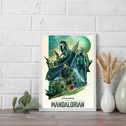 Star Wars: The Mandalorian Framed Poster