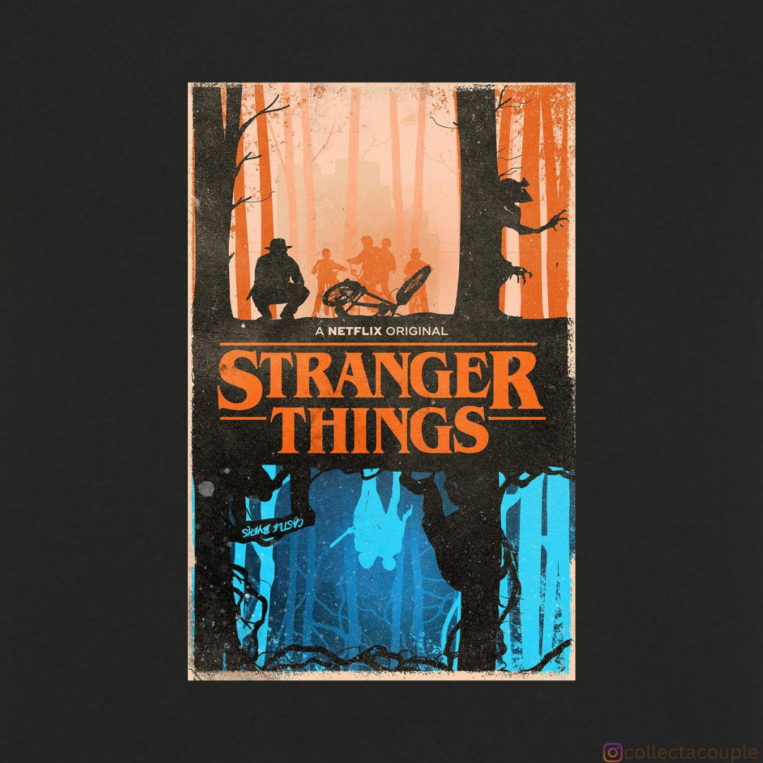 Stranger Things: Upside Down Illustration Unisex T-shirt