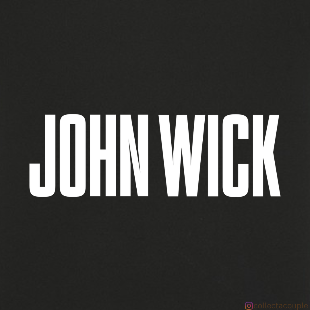 John Wick: Illustrated Oversized Unisex T-shirt (front and back print)