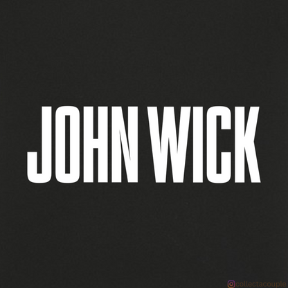 John Wick: Illustrated Oversized Unisex T-shirt (front and back print)