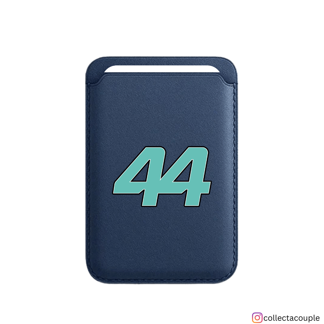 Lewis Hamilton: 44 Mercedes Logo Magsafe Wallet