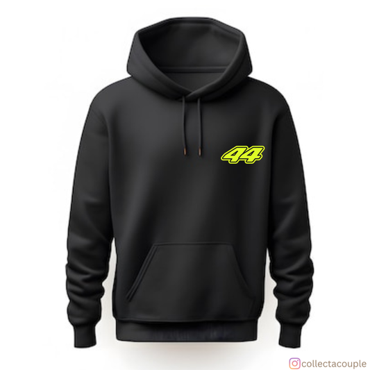Lewis Hamilton: 44 Ferrari Logo Unisex Hoodie