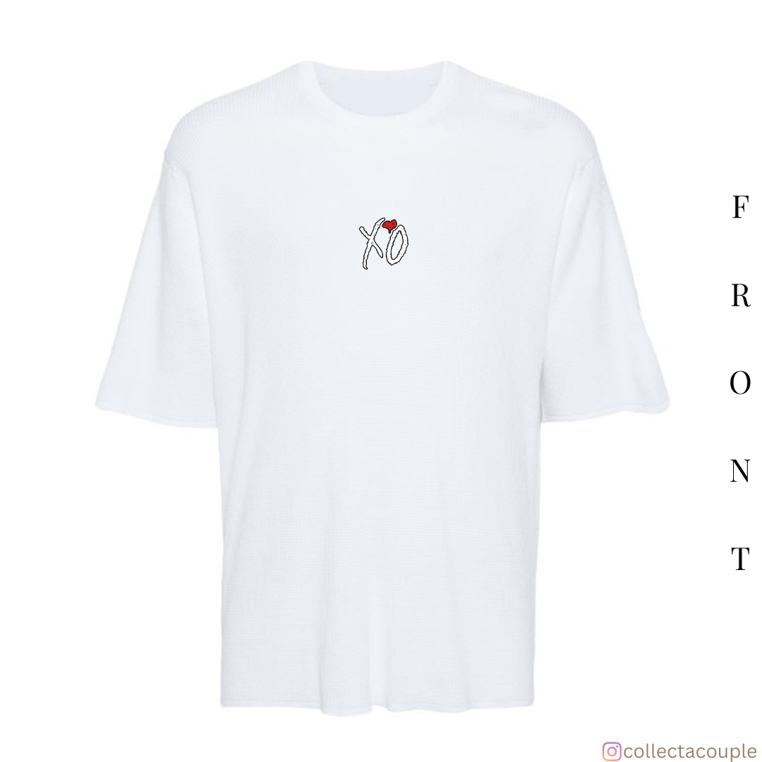 The Weeknd: Blinding Lights Oversized Unisex T-shirt (front and back print)