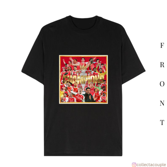 Arsenal: Premier League Champions 25/26 Oversized Unisex T-shirt