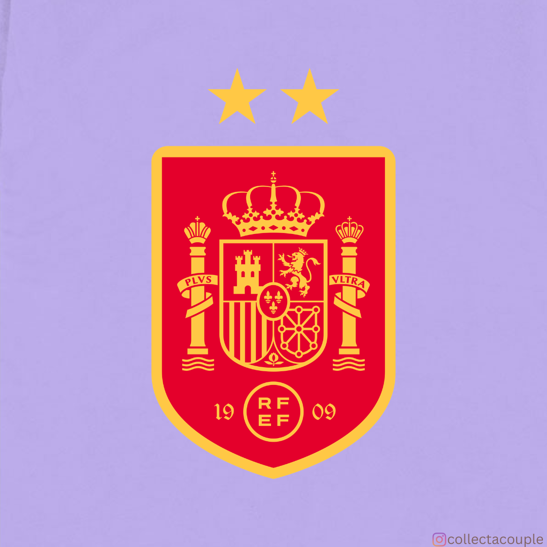 Spain National Football Team: Logo FIFA World Cup Champions 2026 Oversized Unisex T-shirt