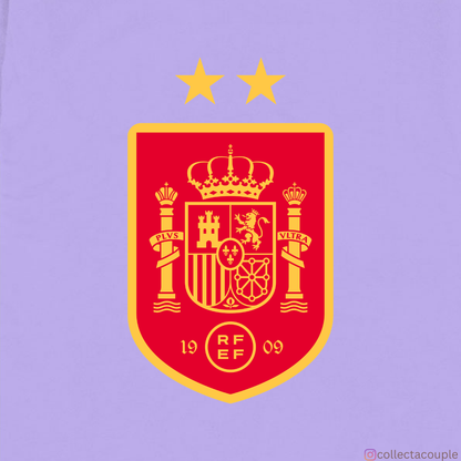 Spain National Football Team: Logo FIFA World Cup Champions 2026 Oversized Unisex T-shirt