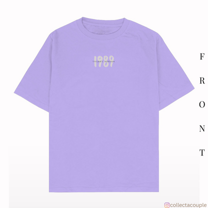 Taylor Swift: 1989 Taylor's Version Oversized Unisex T-shirt (front and back print)