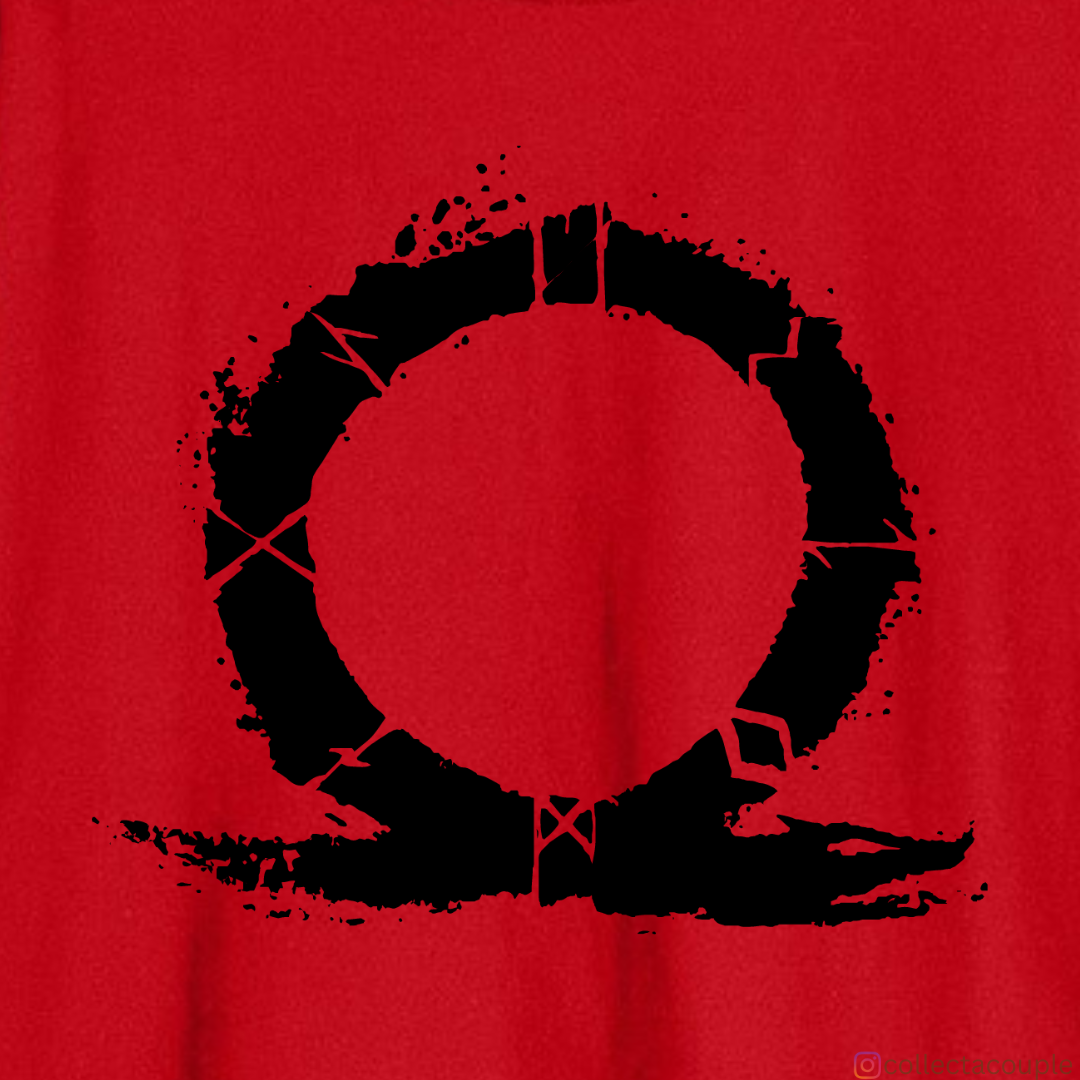 God of War: Kratos Oversized Unisex T-shirt (front and back print)