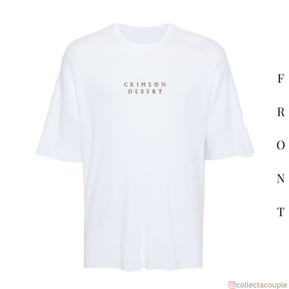 Crimson Desert: Kliff Oversized Unisex T-shirt (front and back print)