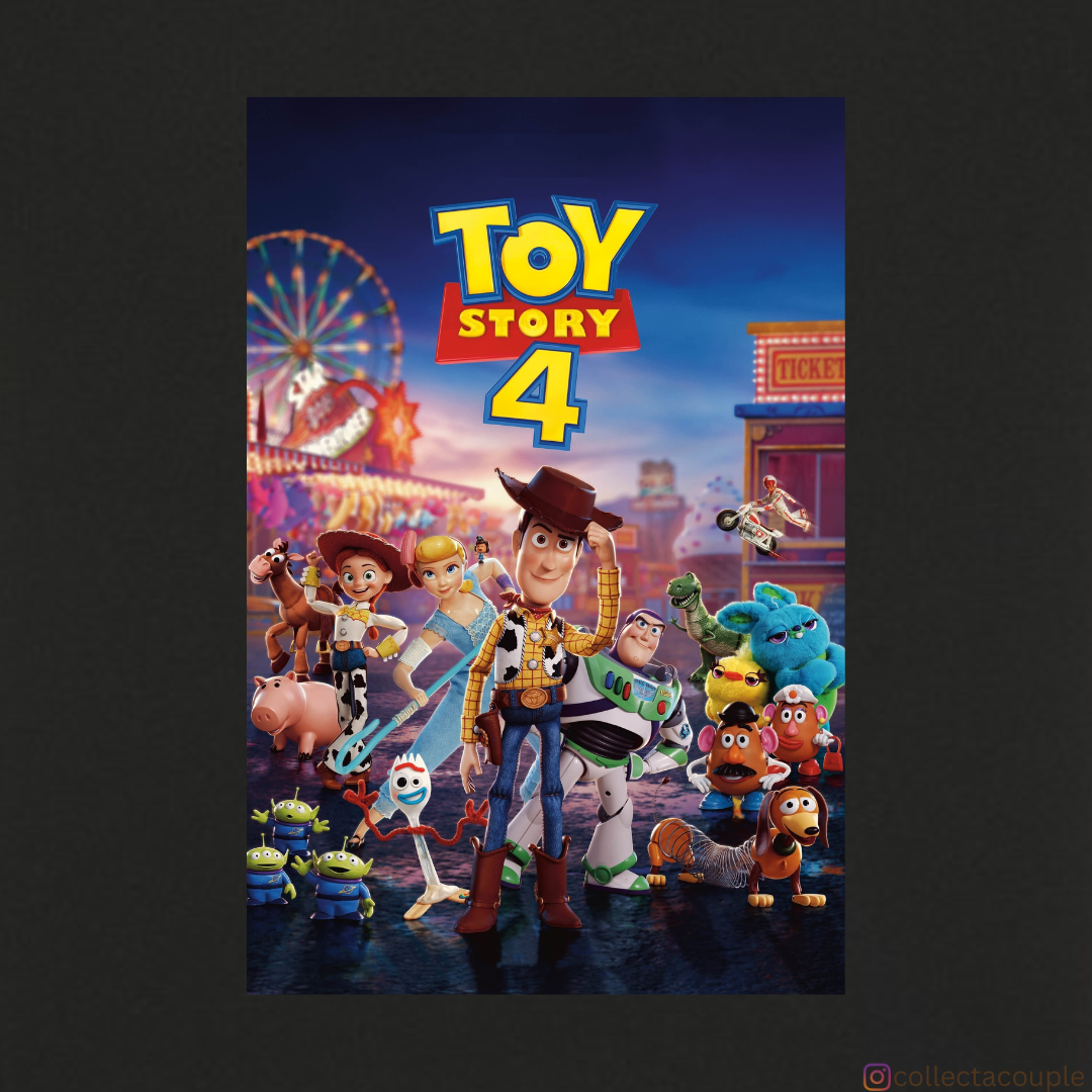 Toy Story: Part 4 Oversized Unisex T-shirt (front and back print)
