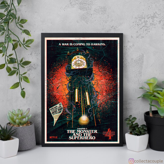 Stranger Things: The Monster and The Hero Framed Poster