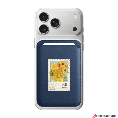 Van Gogh: Sunflowers Stamp Magsafe Wallet