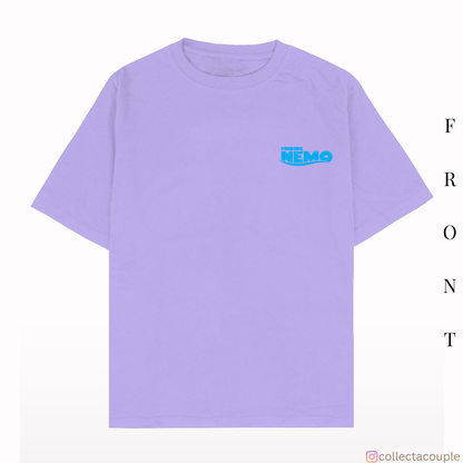 Finding Nemo: Poster Oversized Unisex T-shirt (front and back print)