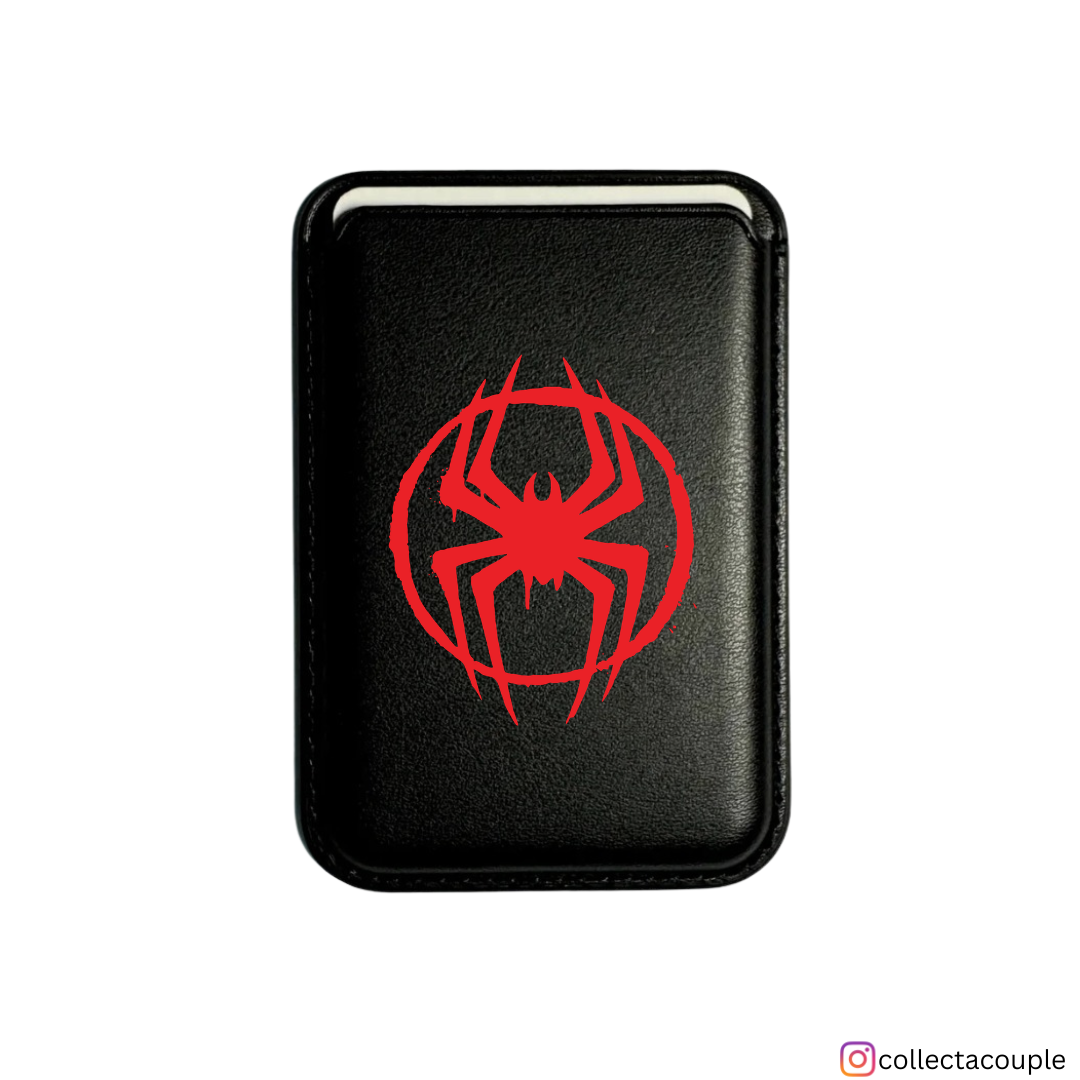 Spiderman Into the Spiderverse: Miles Morales Logo Magsafe Wallet