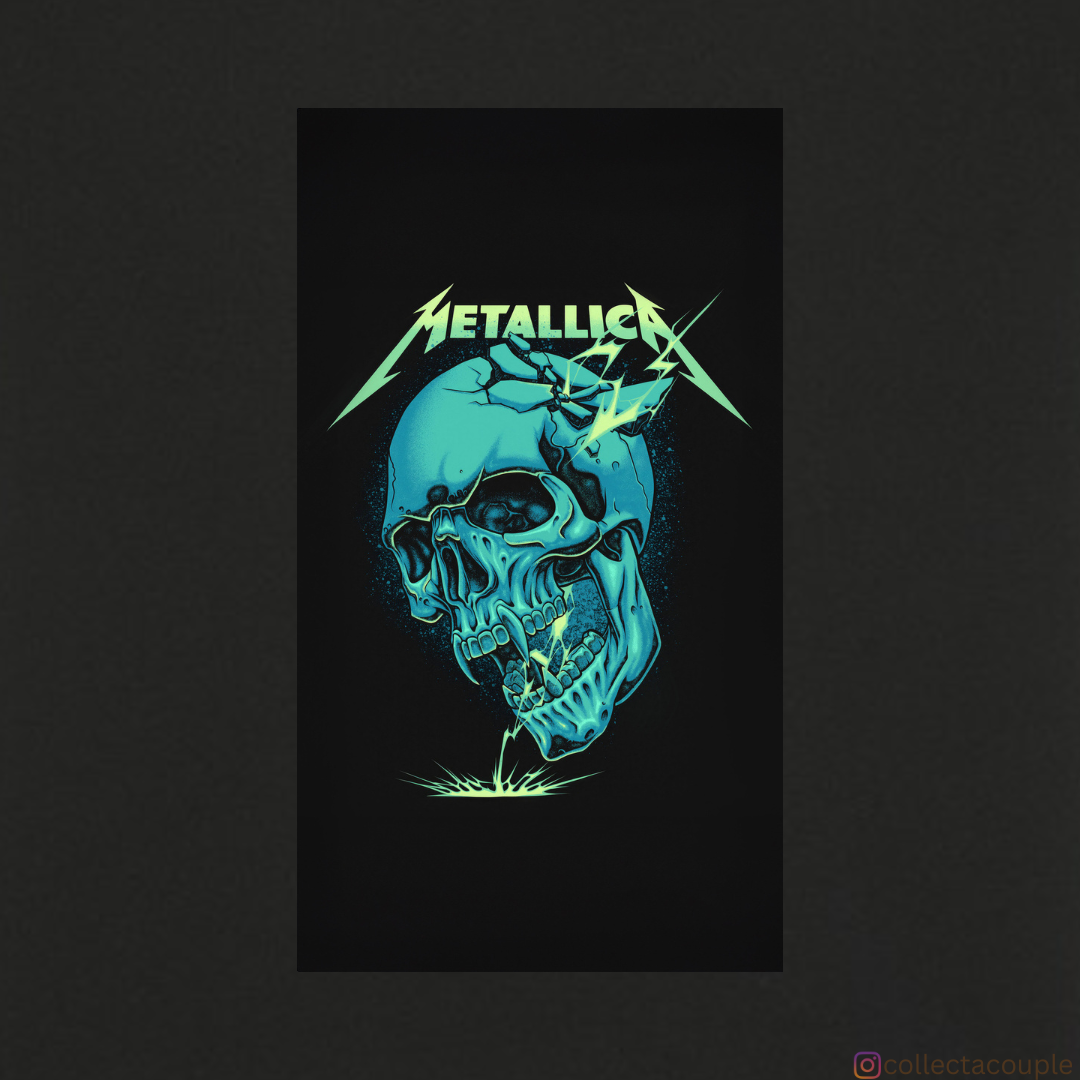 Metallica: Oversized Unisex T-shirt (front and back print)