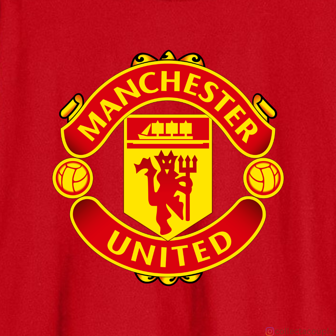 Manchester United: Logo Oversized Unisex T-shirt